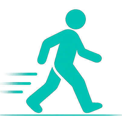DeskWalker logo